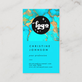 je logo turquoise visitekaartje