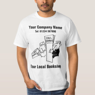 Je lokale boekwinkel of boekhandelaar t-shirt