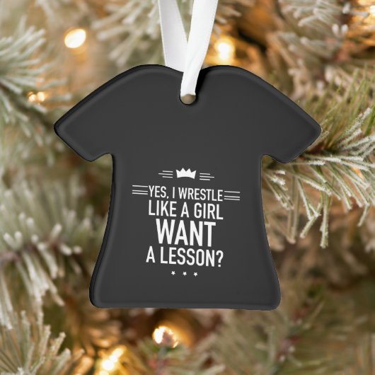 Je lutte comme une fille drôle (Arbre)