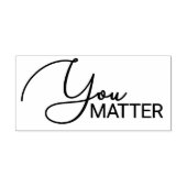 Je maakt 1 uit 	rubberstempel (Afrduk)