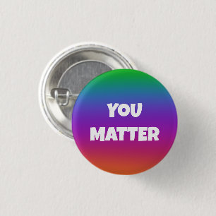 Je maakt een regenboogButton uit Ronde Button 3,2 Cm