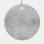 Je maakt een verschil keramisch ornament (Achterkant)