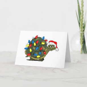 Je maakt Kerstmis helderder! Kerstkaart van schild Feestdagen Kaart