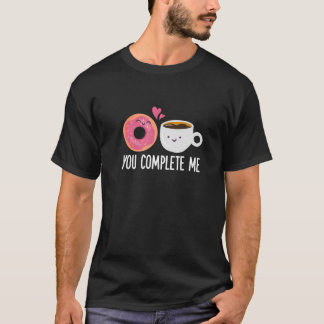 Je maakt me donut Coffee Funny Doughnut Hole K T-shirt