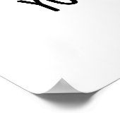 Je maakt me gek op Fries Ketchup Pun Poster (Hoek)