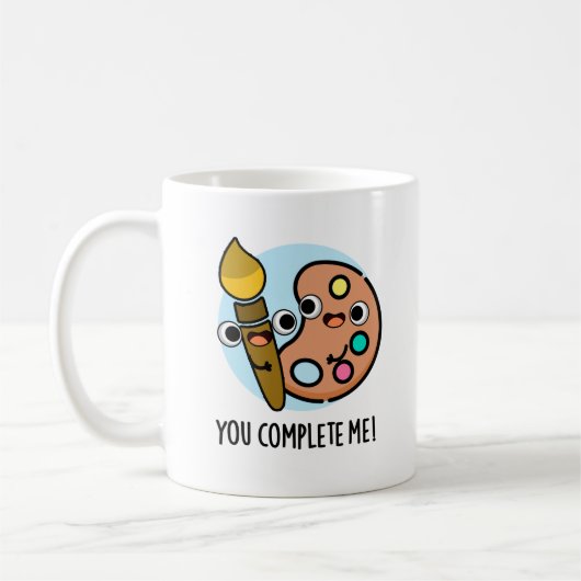 Je maakt me grappig als artiest koffiemok (Links)