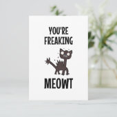 Je maakt me helemaal gek Card Kaart (Staand voorkant)