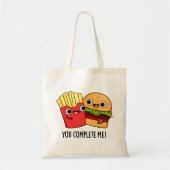 Je maakt me helemaal grappig. tote bag (Voorkant)