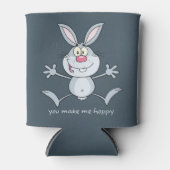 Je maakt me Hoppy Bunny Rabbit Blikjeskoeler (Voorkant)