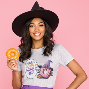 Je maakt me niet bang grappig Punny Halloween T-shirt