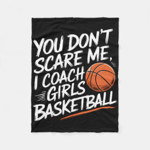 Je Maakt Me Niet Bang Ik Coach Meisjes Sketll Funn Fleece Deken