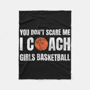Je Maakt Me Niet Bang Ik Coach Meisjes Sketll Spor Fleece Deken