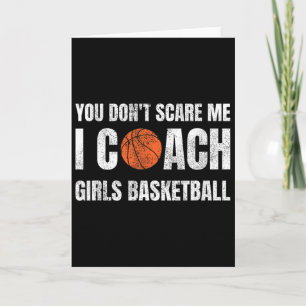 Je Maakt Me Niet Bang Ik Coach Meisjes Sketll Spor Kaart