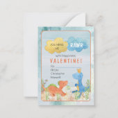 Je maakt me ruw met geluk Valentijnsdag Notitiekaartje (Voorkant)