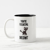 Je maakt Meowt Two-Tone Coffee Mok (Links)