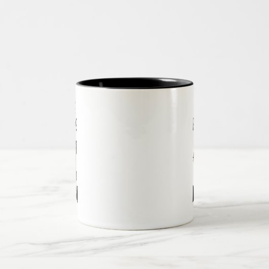 Je maakt Meowt Two-Tone Coffee Mok (Center)