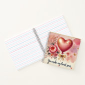 je maakt mijn hart notitieboek (Binnen)