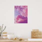 "Je maakt mijn hartslag snel" Vaporgolf Poster (Keuken)