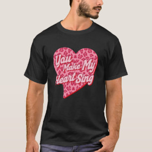 Je maakt mijn hartspeling Western, Valentijnse lui T-shirt
