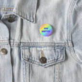 Je maakt pasteelregenboog Button uit (In situ)