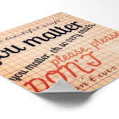 Je maakt poster uit (Hoek)