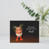 Je maakte opgroeien leuk papa Briefkaart Semi Glos (Staand voorkant)