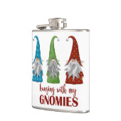 Je m'accroche avec mon flacon de Noël Gnomies (Gauche)