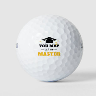 Je mag me Master II noemen Golfballen