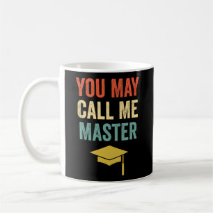 Je mag me Master Masters Degree MBA Graduati noeme Koffiemok
