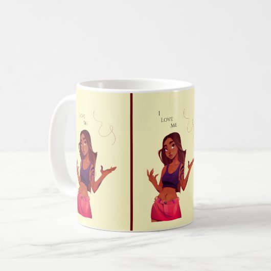 Je M'Aime Mug (Devant gauche)