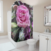 Je m'aime Rideau de douche (En situation)