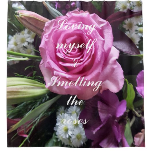 Je m'aime Rideau de douche (Devant)