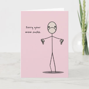 Je mama Sucks Kaart