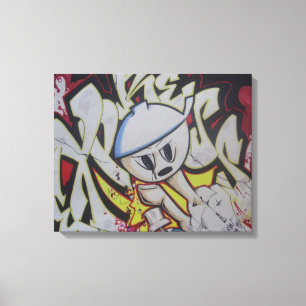 Je manieren uitdrukken... canvas afdruk