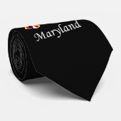 Je marche en crabe la cravate du Maryland (Roulé)