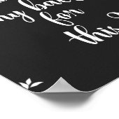 Je me suis rasé les couilles pour ça ? Poster (Coin)