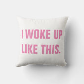 Je me suis réveillé comme ce drôle de coussin cous (Verso)