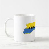 Je me tiens pour la tasse de café ukrainienne (Gauche)