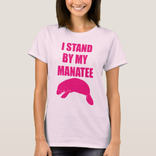 Je me tiens prêt mon T-shirt de lamantin