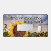 "Je m'efforce d'atteindre l'excellence" Motivation (Clavier et souris)