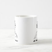 Je m'en fiche ! Merci ! Mug drôle (Centre)