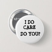 Je m'en fiche, n'est-ce pas ? Badge (Devant & derrière)