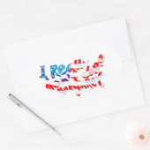 Je m'en fiche que Margaret sticker (Enveloppe)