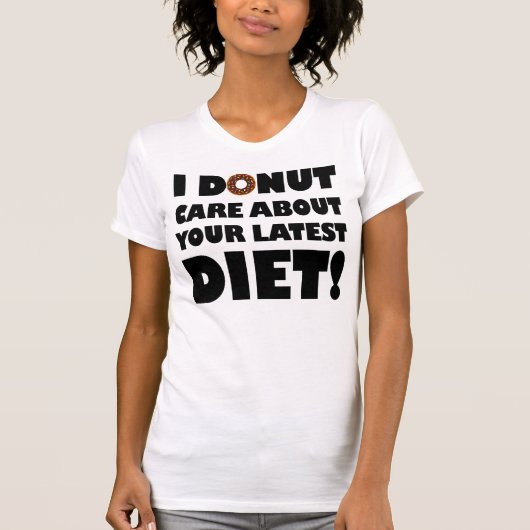 Je m'en fiche T-Shirt drôle (Devant)