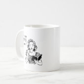 Je m'en fiche vraiment mug citation margaret JD Va (Devant gauche)