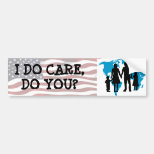 Je m'en soucie, n'est-ce pas ? Sticker pour pare-c