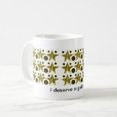Je mérite une étoile d'or ! tasse (Devant gauche)