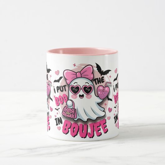 Je mets le Boo à Boujee Mug (Centre)