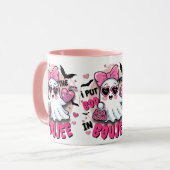 Je mets le Boo à Boujee Mug (Devant gauche)