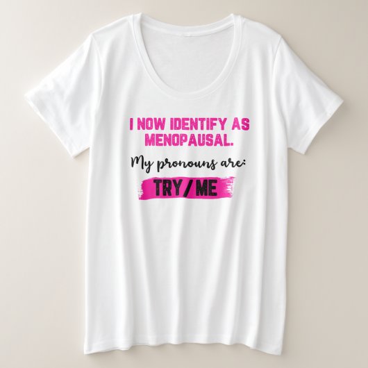 Je m'identifie désormais comme ménopausée. Mes pro (Design devant)